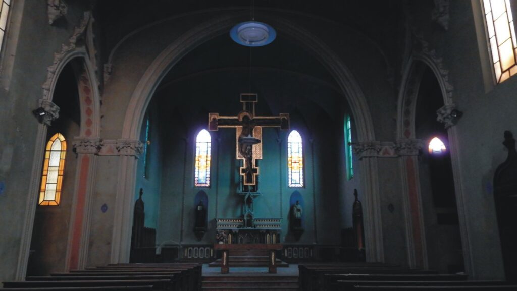 La Chiesa Blu Roncovero