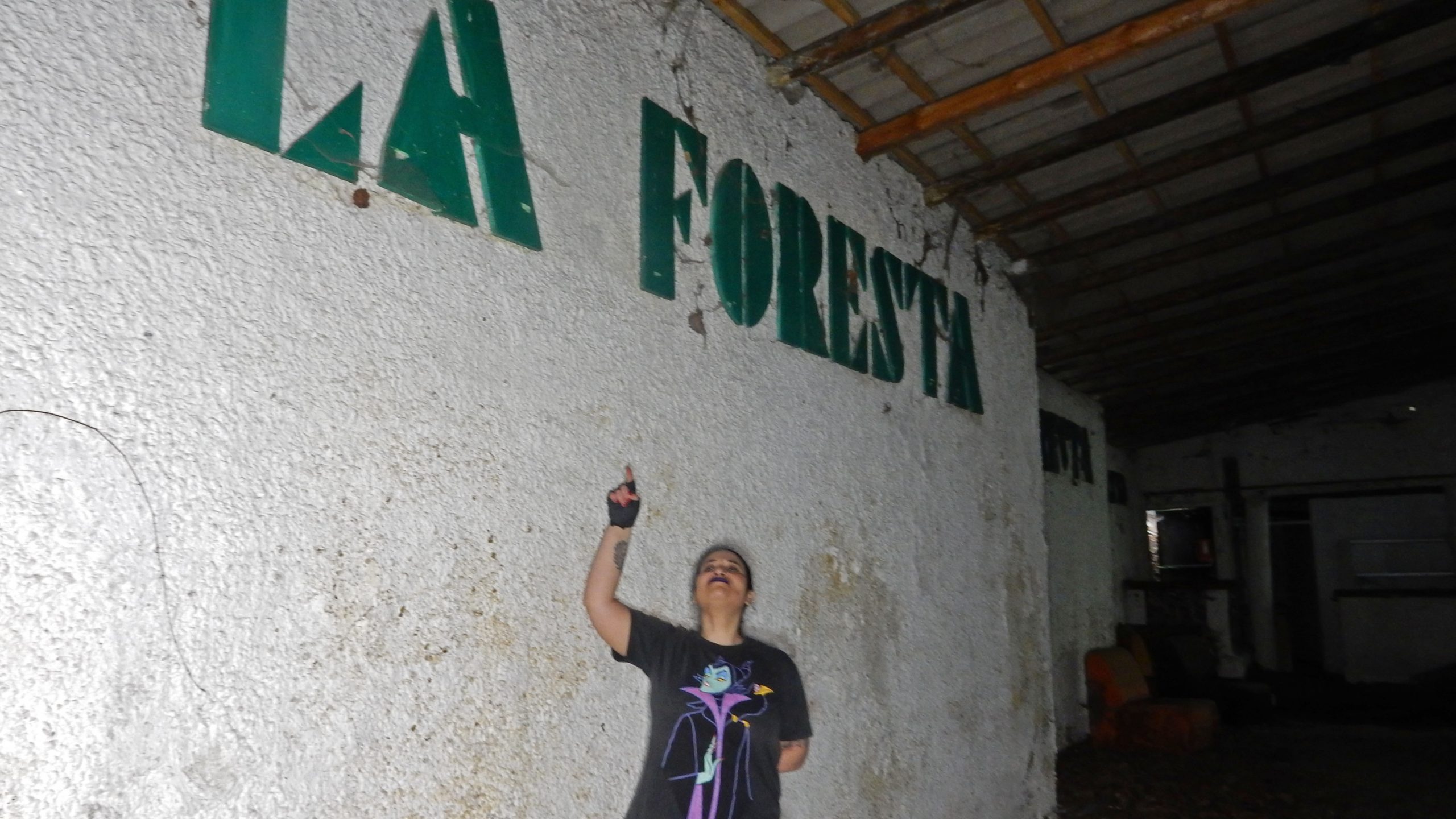 DISCOTECA ABBANDONATA LA FORESTA