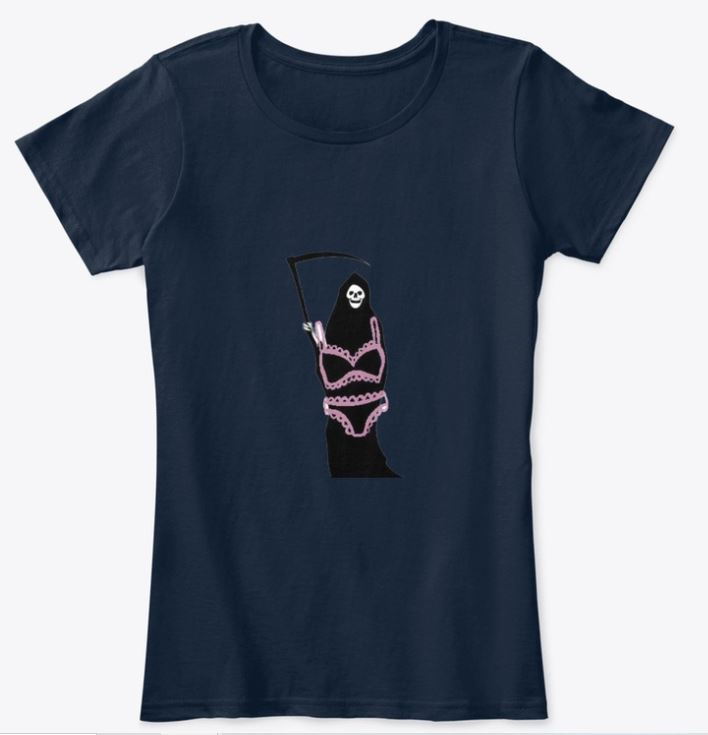 TShirt donna Scheletrina grande